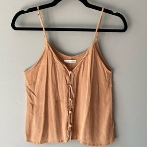 NWOT Bêcool - tan/peach tank